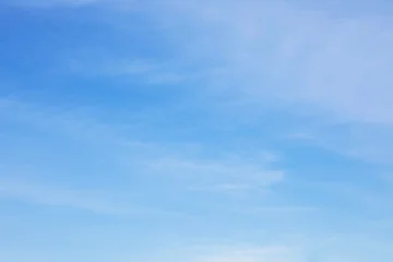 Fantastic soft white clouds against blue sky and coppy space for your design, and gradients shadow horizontal shape, (High resolution), real photo © phatthanit