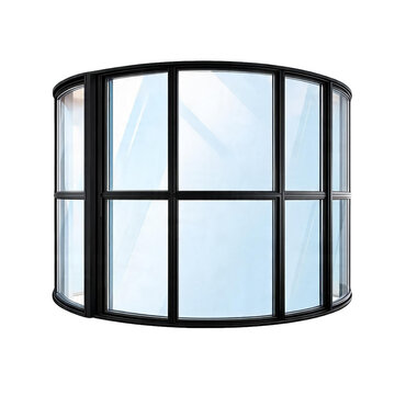 Glass window, photograph asset