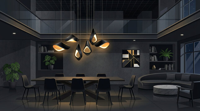 interior of a restaurant