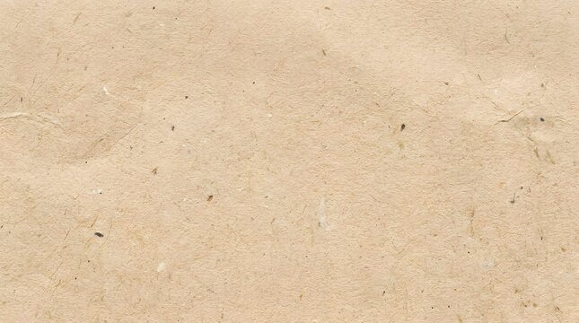Recycled paper texture background with natural fibers and speckles