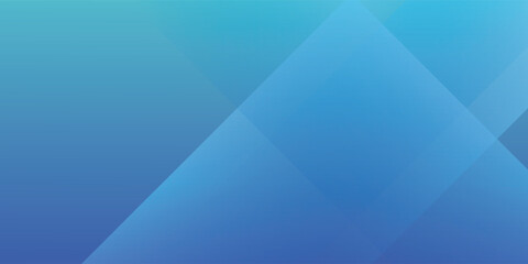 Obraz premium Abstract Geometric Blue Gradient Background with Overlapping Diagonal Layers