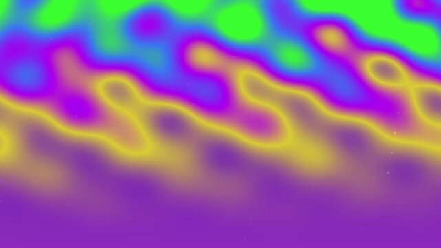 Colorful abstract pattern with flowing shapes and vibrant hues