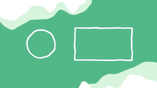 Animated End Screen Outro &ndash; Grass Green Liquid Motion for Social Media &ndash; Transparent Alpha 4K