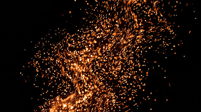 Industrial Sparks Factory Setting