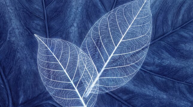 leaf texture, leaf background with veins and cells