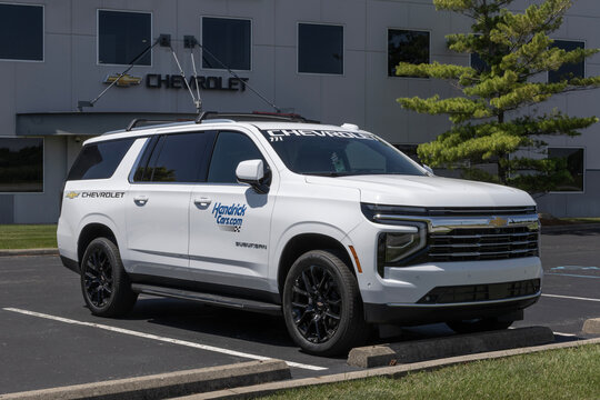 Chevrolet Suburban with sponsorship by HendrickCars.com. HendrickCars.com has increased in popularity with HMS NASCAR success.