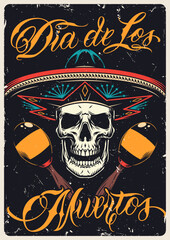 Fototapeta premium Celebrating Dia de los Muertos
