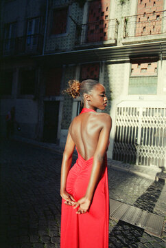 Sunlit Backless Dress