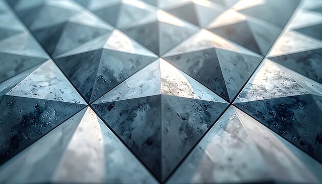Geometric Pattern of Triangles Background.