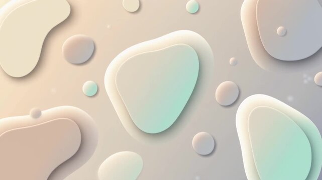 drops of water on a beige  background