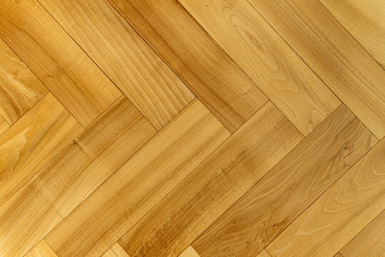 Wooden floor herringbone pattern background