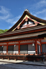 Obraz premium 八坂神社 本殿 西側面より(京都市東山区)