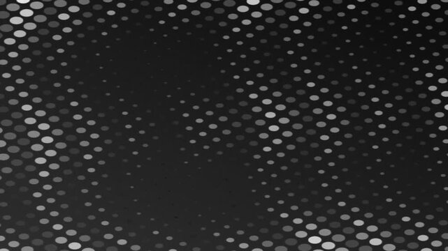 Abstract metallic mesh surface with circular perforations and gradient lighting