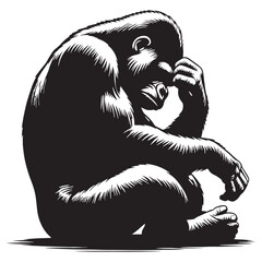 gorilla, silverback gorilla, mountain gorilla, western gorilla, eastern gorilla, baby gorilla, gorilla family, giant ape, primate, wildlife, wild animal, jungle, rainforest, African wildlife. © Maan