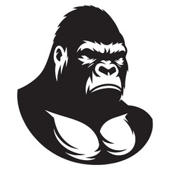 gorilla, silverback gorilla, mountain gorilla, western gorilla, eastern gorilla, baby gorilla, gorilla family, giant ape, primate, wildlife, wild animal, jungle, rainforest, African wildlife. © Maan