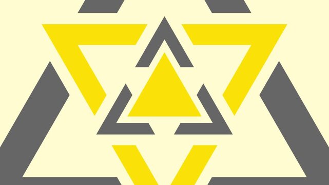幾何学模様をモチーフにした画面をロックするお洒落なトランジションセット／A transition set featuring geometric patterns