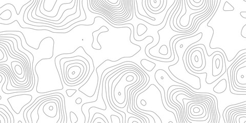 Minimalist topographic contour lines abstract background with topographic abstract geography elevation cartography background navigation illustration © MIm