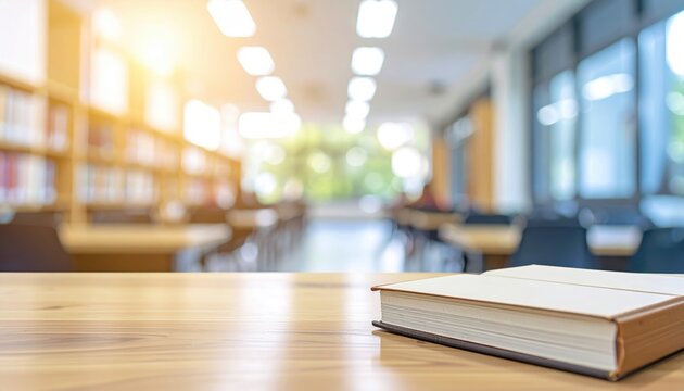 Learning facility background with elegant blur and knowledge driven setting