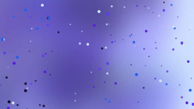 Motion watercolor Abstract Purple Blue Gradient Background with Floating Small Dots and Particles Motion suitable for weather abstract nature and colo