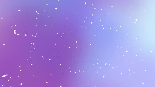 Motion watercolor Abstract Purple Blue Gradient Background with Floating White Particles Motion Graphics Animation suitable for web design graphic pri