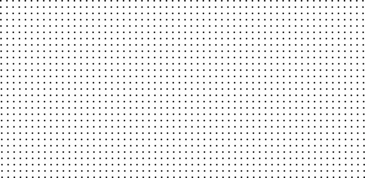 Hand drawn dot pattern background. Dot texture vector. Dotted grid on transparent background.