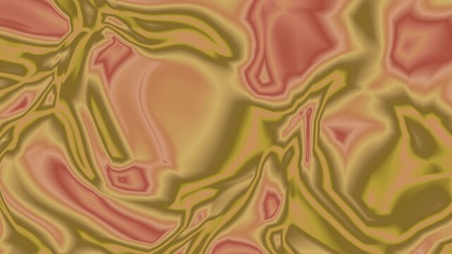 Loop Background Retro Muted Beige Salmon Pink Liquid Marble Swirl Pattern Design Element