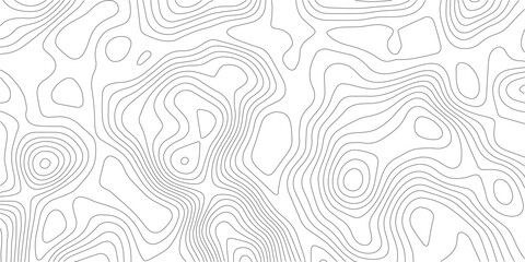 Detailed topographic map style contour line illustration with topographic abstract geography landscape cartography elevation background navigation © MIm
