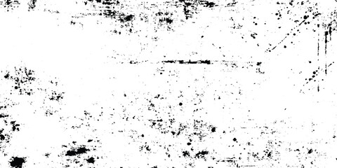 Fototapeta premium Grunge texture background with black splatters and scratches on white surface for creative design projects and artistic overlays