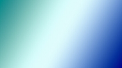 Fototapeta premium A vibrant abstract gradient wallpaper featuring smooth transitions between teal green and deep blue tones with subtle grainy noise texture