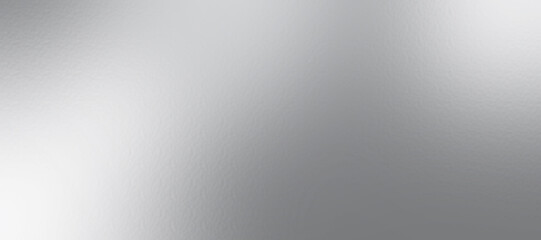 Fototapeta premium Silver foil texture background with light reflection. Christmas gift background