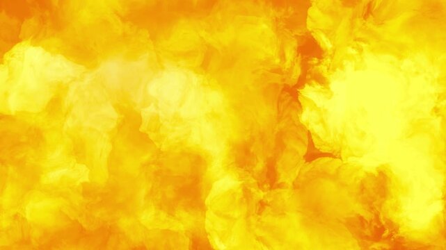 Golden Orange Abstract Cloud Motion Background