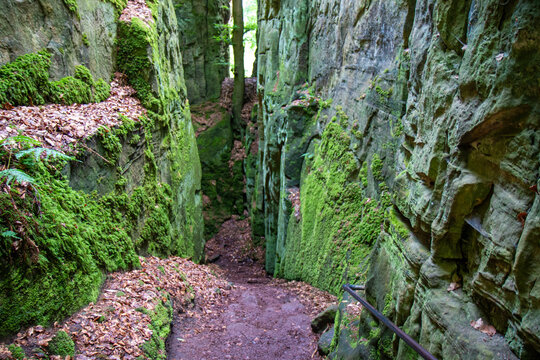 Devil's Gorge (Teufelsschlucht) Ernzen Rhineland Palatinate Germany