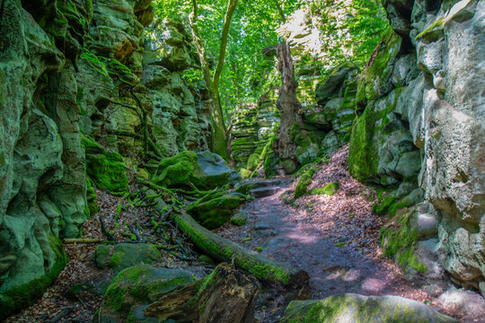 Devil's Gorge (Teufelsschlucht) Ernzen Rhineland Palatinate Germany
