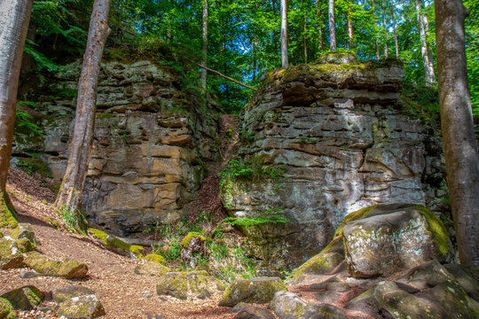 Devil's Gorge (Teufelsschlucht) Ernzen Rhineland Palatinate Germany