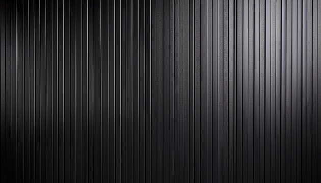 dark textured vertical metal panels with slight variations in color and surface texture creating an industrial and modern aesthetic