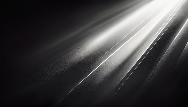 abstract atmospheric composition with extreme vintage film grain heavy dust and scratches monochromatic light leak effect featuring diagonal beams of soft diffused light emerging from darkness