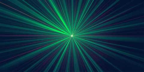 Abstract blue light burst with glowing rays laser beams and shining energy star explosion space background wallpaper design motion glow pattern illustration © md bahar