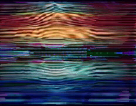 glitch noise static television royalty high quality free best stock of abstract digital motion glitch art distorted background crt tv screen no signal error noise and distortions effect colorful