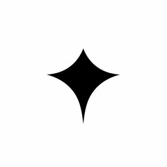 Fototapeta premium illustration of a black star