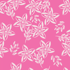 Fototapeta premium seamless floral pattern