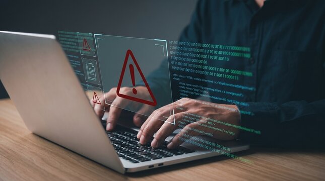 advanced threat detection interface featuring automated security alerts, cloud data protection protocols, and real-time monitoring of sensitive business information and digital assets.

