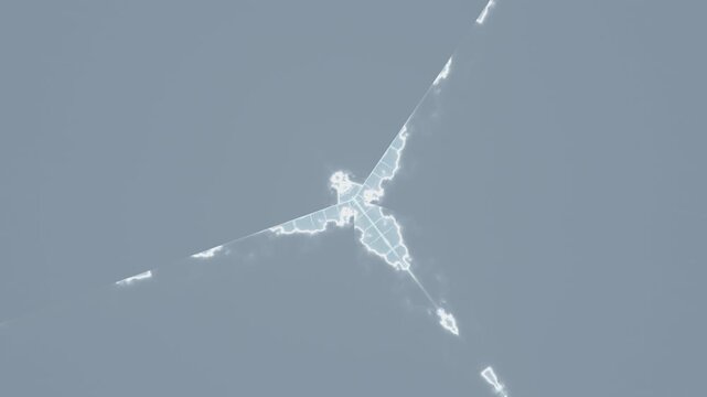Seamless loop for live visuals with motion background effect