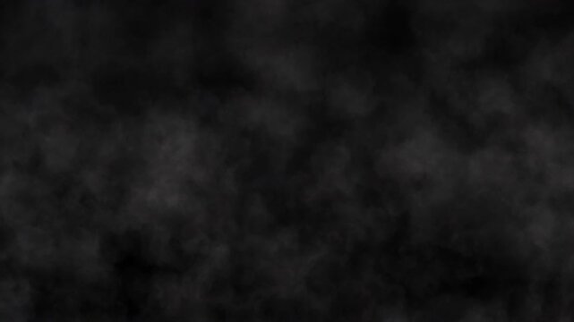 Rising smoky fog. Moving mist or vapour. Smoke motion background