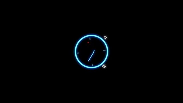Fluxgate Magnetometer  - Animation