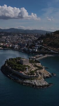 Touristic Destination Aerial View