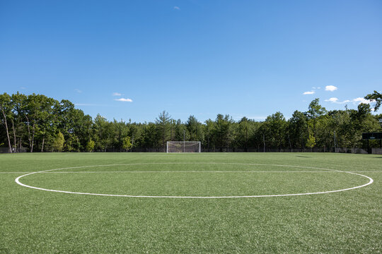 football field in the park