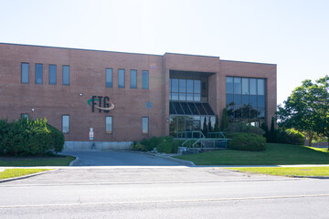 Obraz premium Toronto, Ontario, Canada - June 27, 2026: FTG Circuits Toronto on Finchdene Square in Toronto, Ontario, Canada. Firan Technology Group (FTG) is a global corporation providing solutions for aerospace a