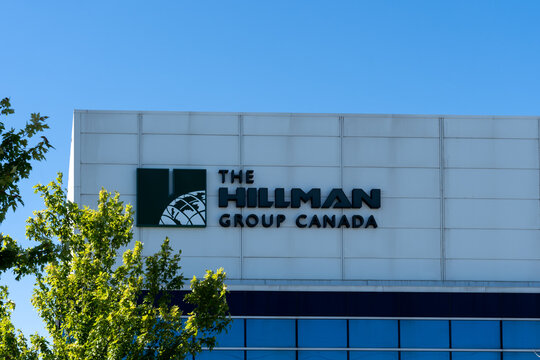Scarborough, Toronto, Canada - June 27, 2026: Hillman Group Canada ULC headquarters on Passmore Ave, Scarborough, Ontario, Canada. Hillman is a leading provider of hardware-related products and soluti