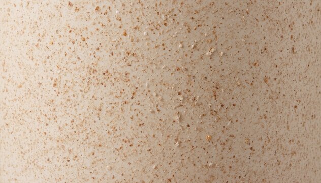 Close-up texture of whole wheat bread surface with visible grains and crumbs