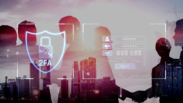 Two-factor authentication strengthens login system security. Adds protection, two-factor authentication increases privacy, and two-factor authentication prevents access breaches. Marrow